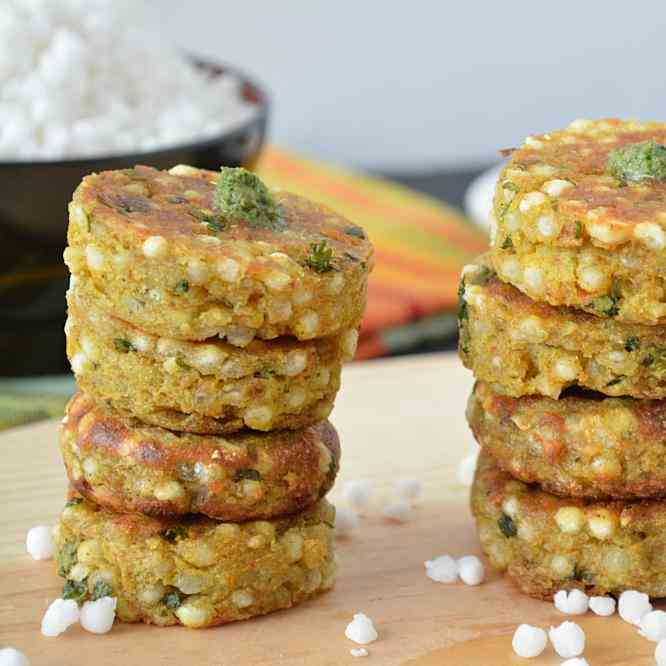 Non Fried Sabudana vada