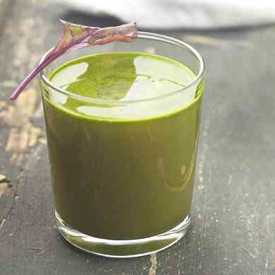 Green leaf juice