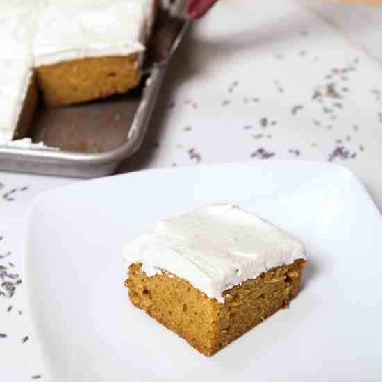 Pumpkin Sheet Cake