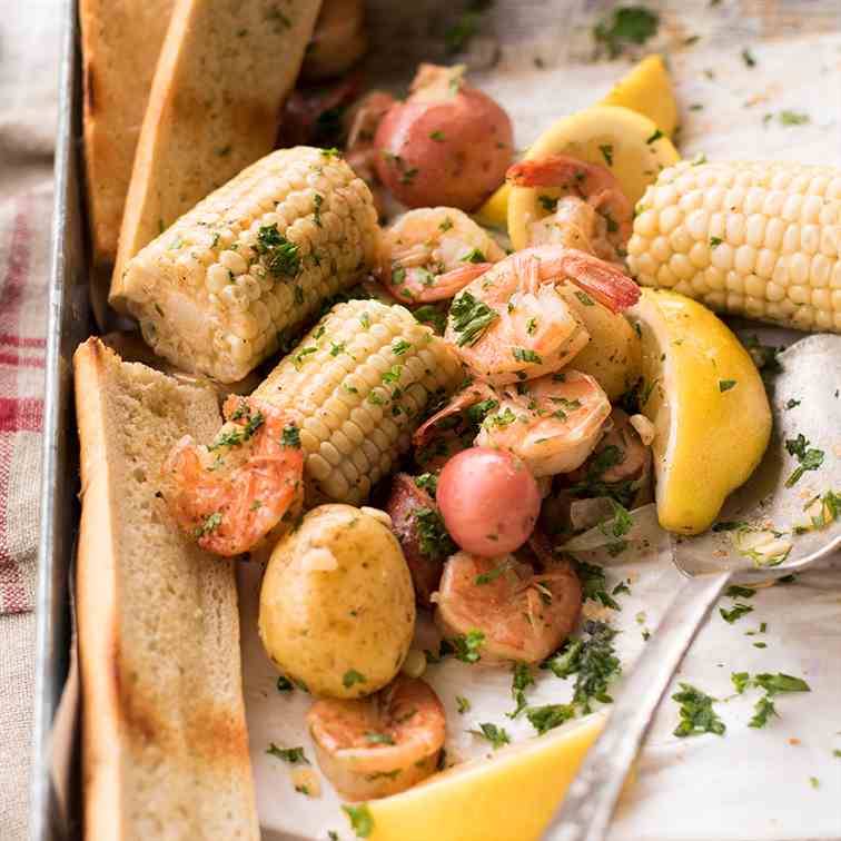 Easy Weeknight Shrimp Boil