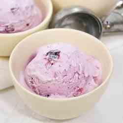 Blueberry Ice Cream