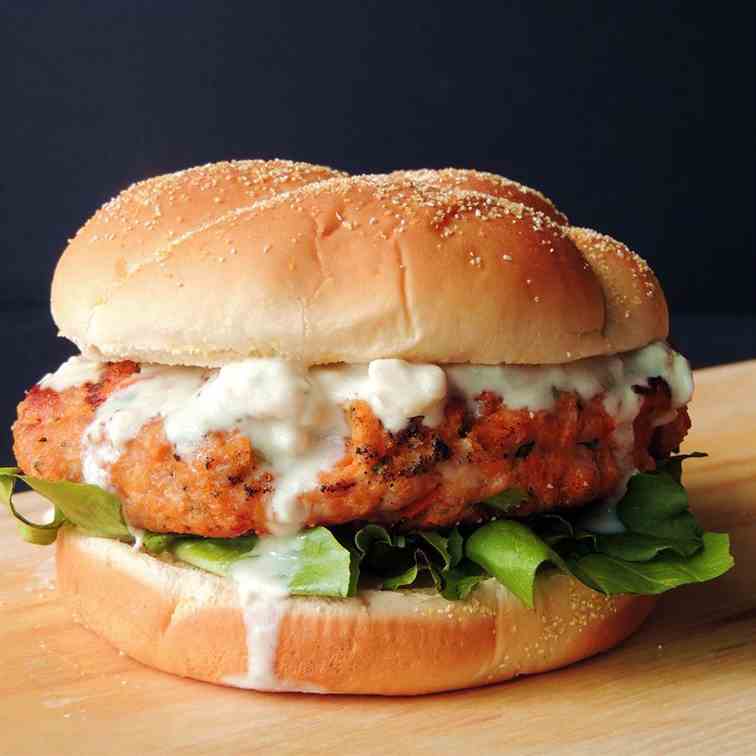 Buffalo Chicken Burger