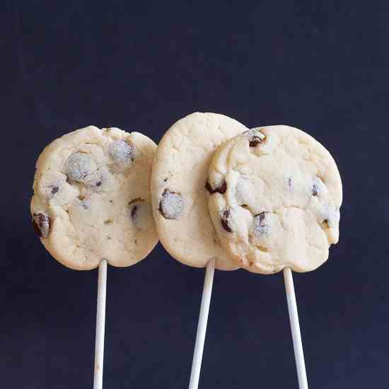 Chocolate Chip Cookie Pops