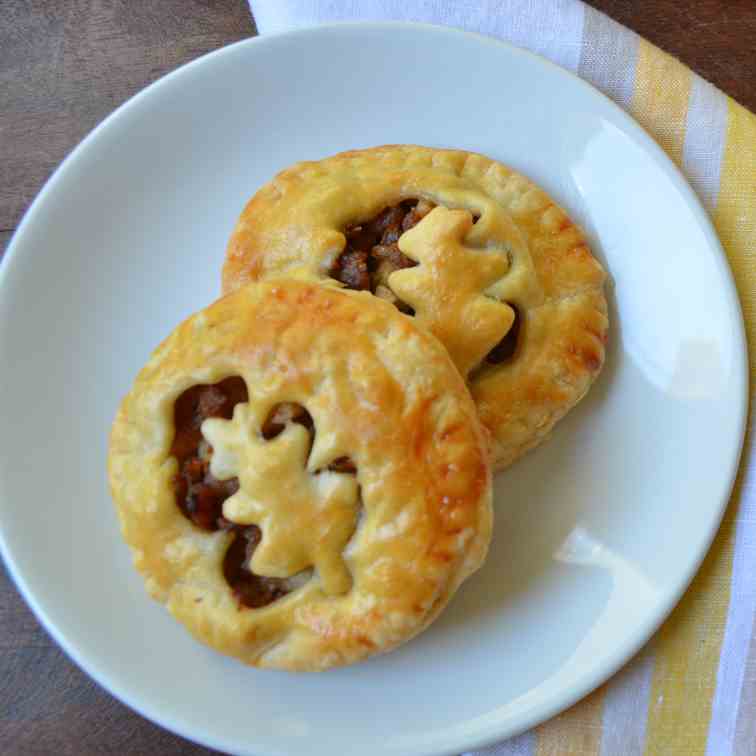 Sausage and Apple Mini Pies