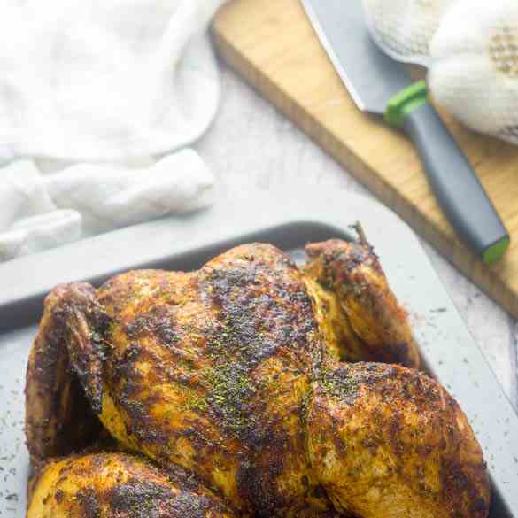 sweet paprika roast chicken