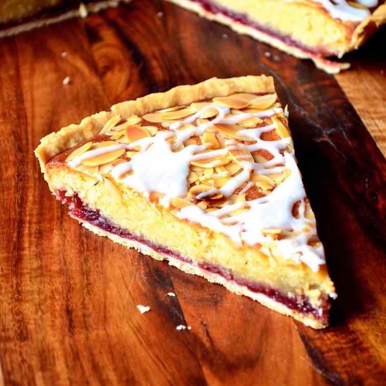 Cherry Bakewell Tart