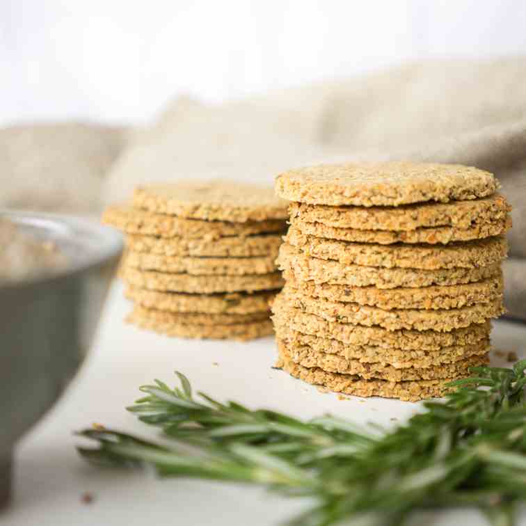 Healthy Rosemary Oatcakes