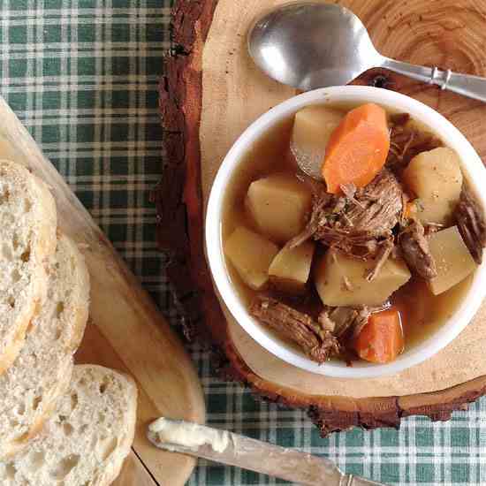 Peppered Beef Soup
