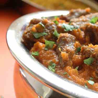 Indian Beef and Pumpkin Curry