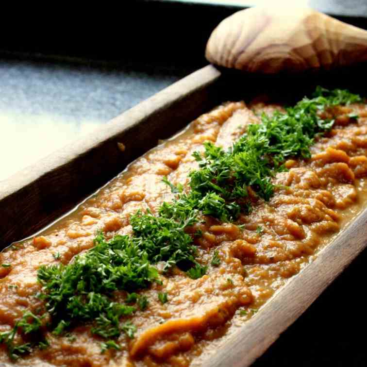 Mirza Ghazemi Persian Eggplant Dip