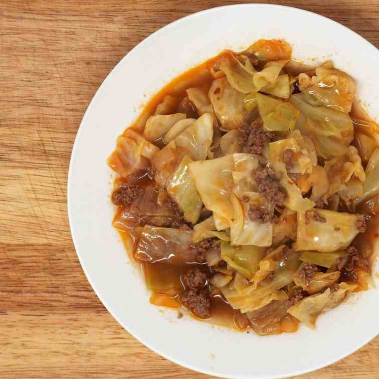Beef Kapuska (Turkish Cabbage Stew)