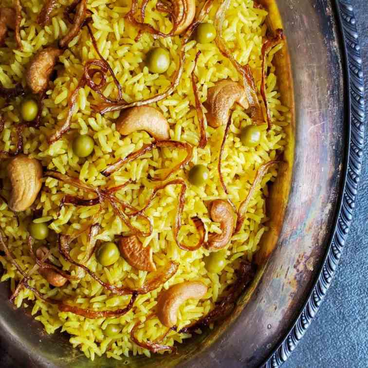 Easy Sri Lankan Yellow Rice