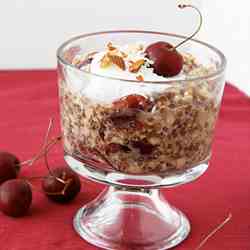 Spiced Cherry Overnight Oats