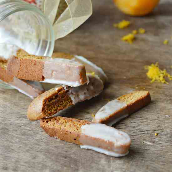 Gingerbread Biscotti