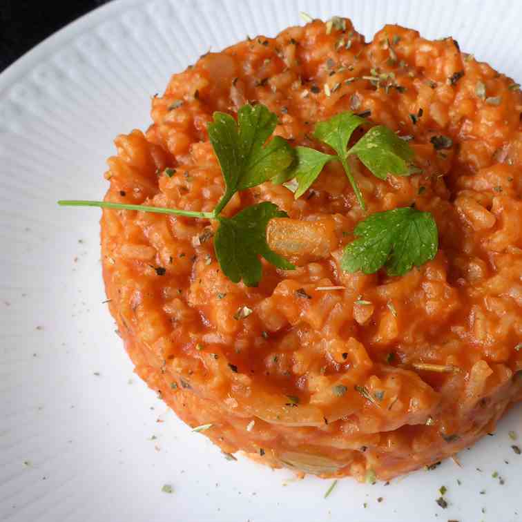 Easy one pot tomato rice