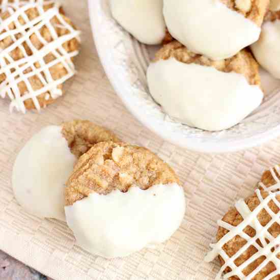 White Chocolate Peanut Butter Cookies