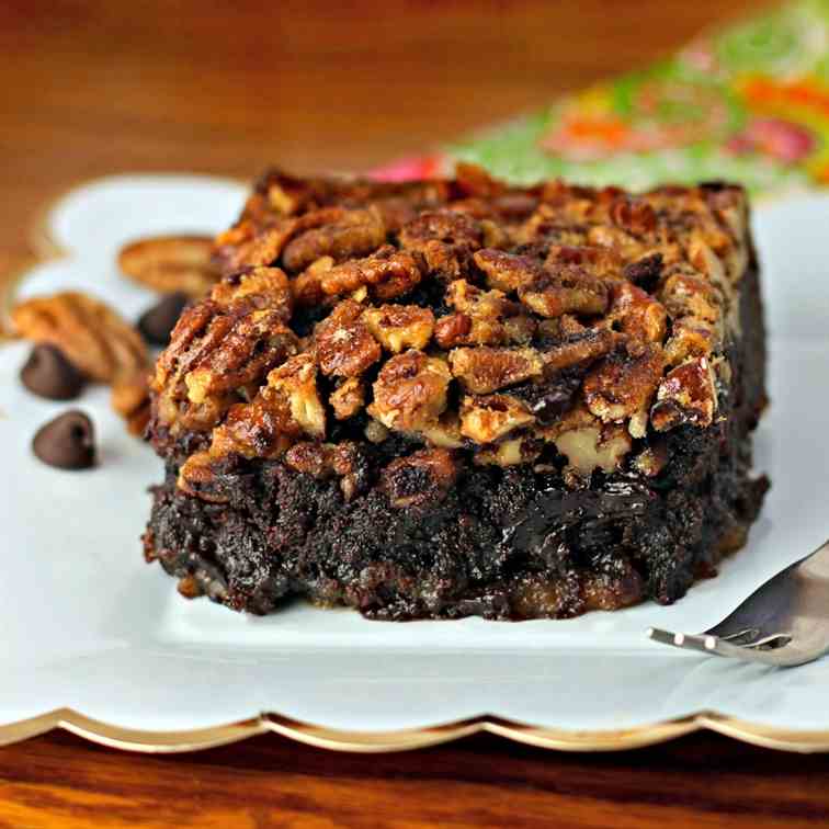 Best Pecan Pie Brownies