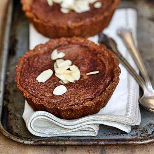 Chocolate Quark Mousse Tarts