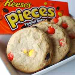 Reese’s Pieces-Peanut Butter Cookies