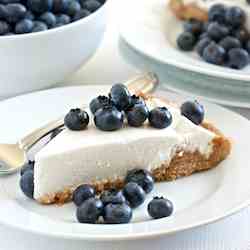 Blueberry Cream Pie