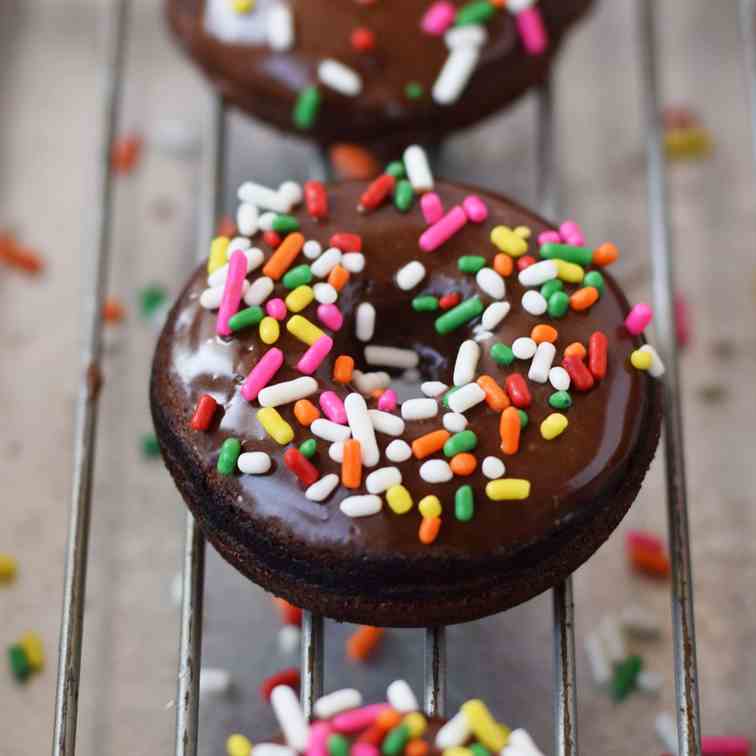 Gluten Free Chocolate Doughnuts