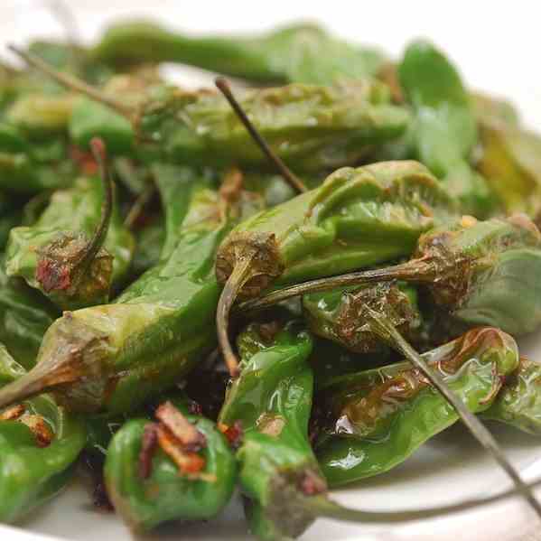 Blistered Shishito Peppers