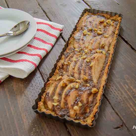 Caramelized Pear Tart