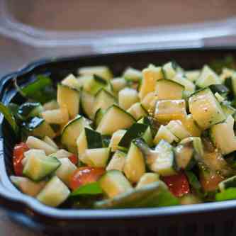 Garden Salad with Homemade Dressing