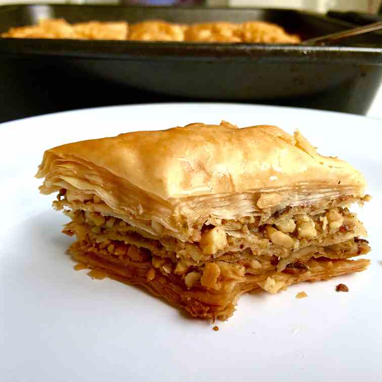 Greek baklava 