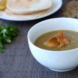 Healthy lentil soup