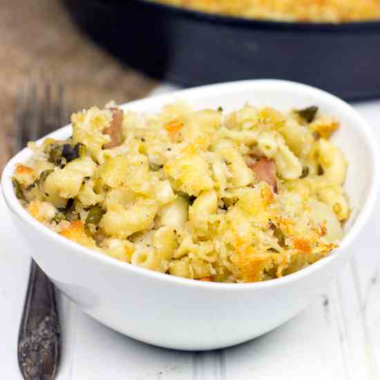 Roasted Poblano Mac & Cheese