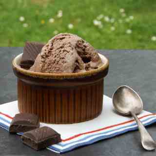 Homemade Chocolate Ice Cream