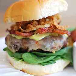 Double Jalapeno-Bacon Cheeseburgers