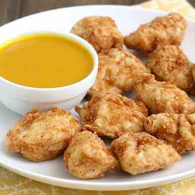 Turkey Nuggets with Honey Mustard