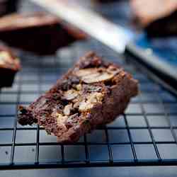 Peanut Butter, Pecan & Caramel Brownies