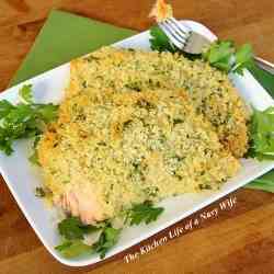 Panko Crusted Salmon