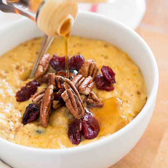 Cranberry Pumpkin Oatmeal