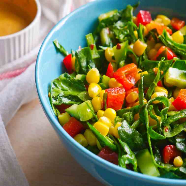 Super Simple Sweetcorn Salad