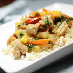 Pork and Bok Choy Stir Fry