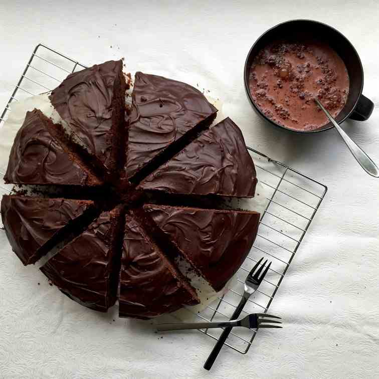 Beetroot chocolate cake