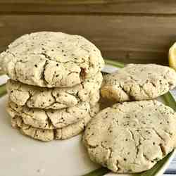 Vegan Lemon Poppy Seed Cookies