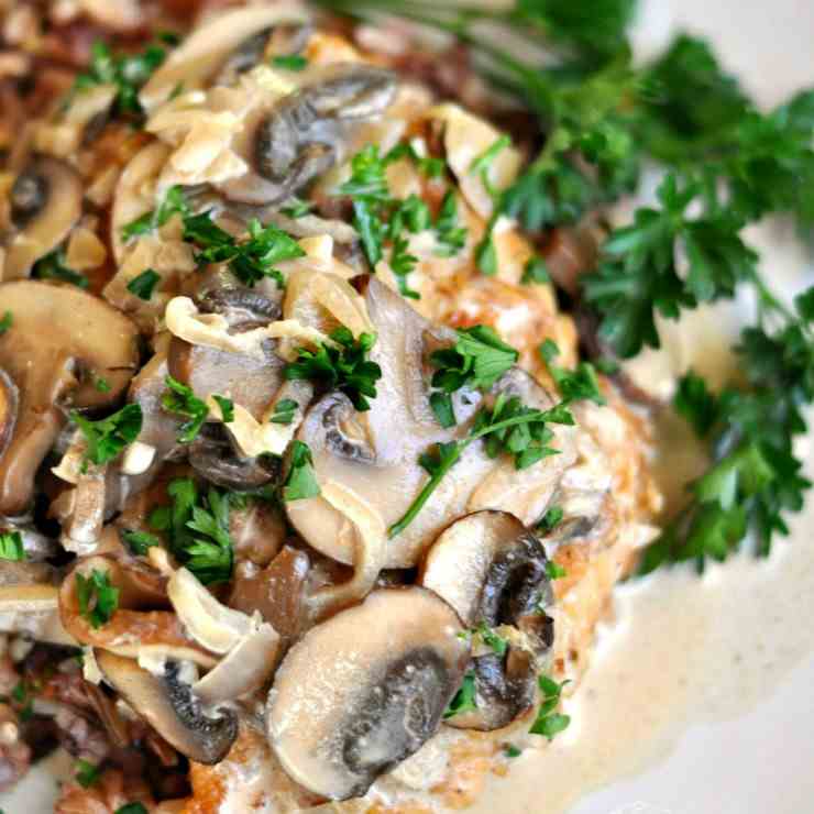 Creamy Chicken Marsala