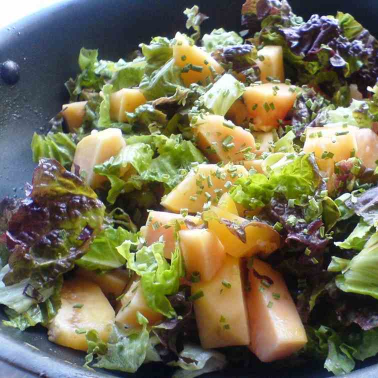 Papaya Lettuce Salad