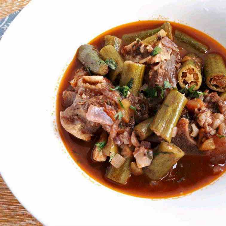 Beef Okra Bamia