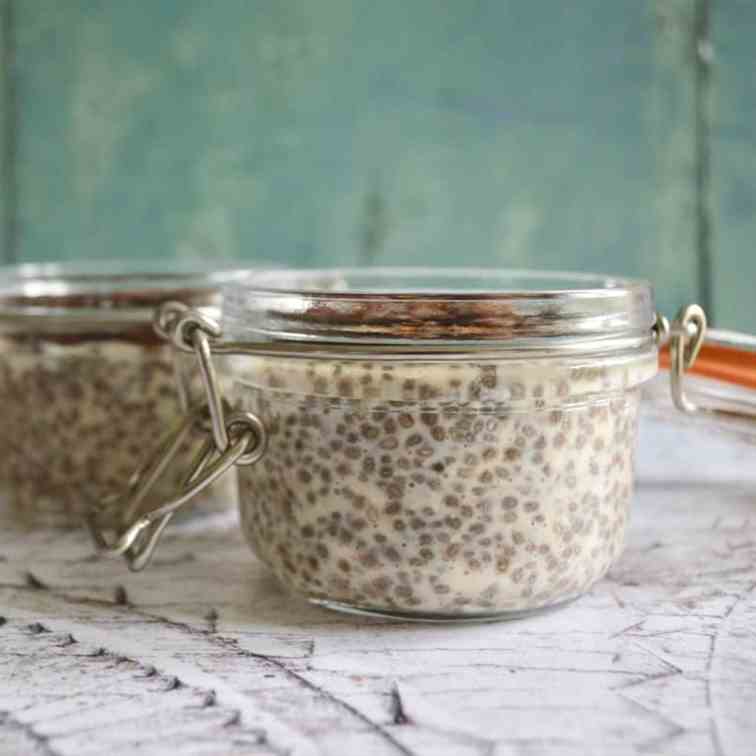 Cinnamon Bun Chia Pudding