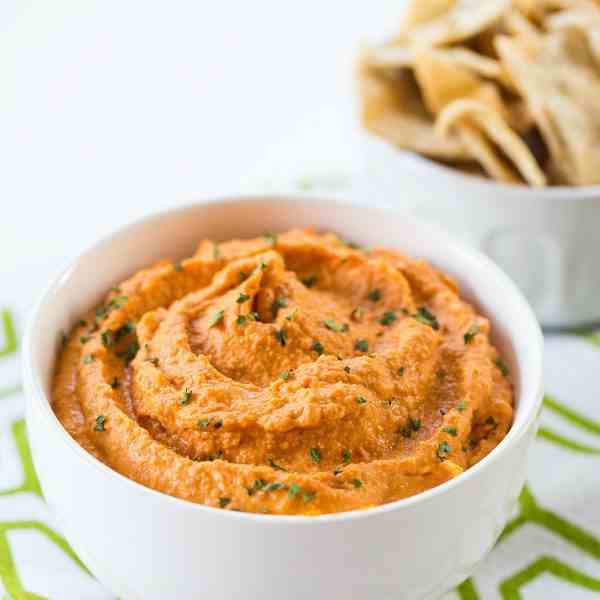 Red Pepper Hummus Recipe