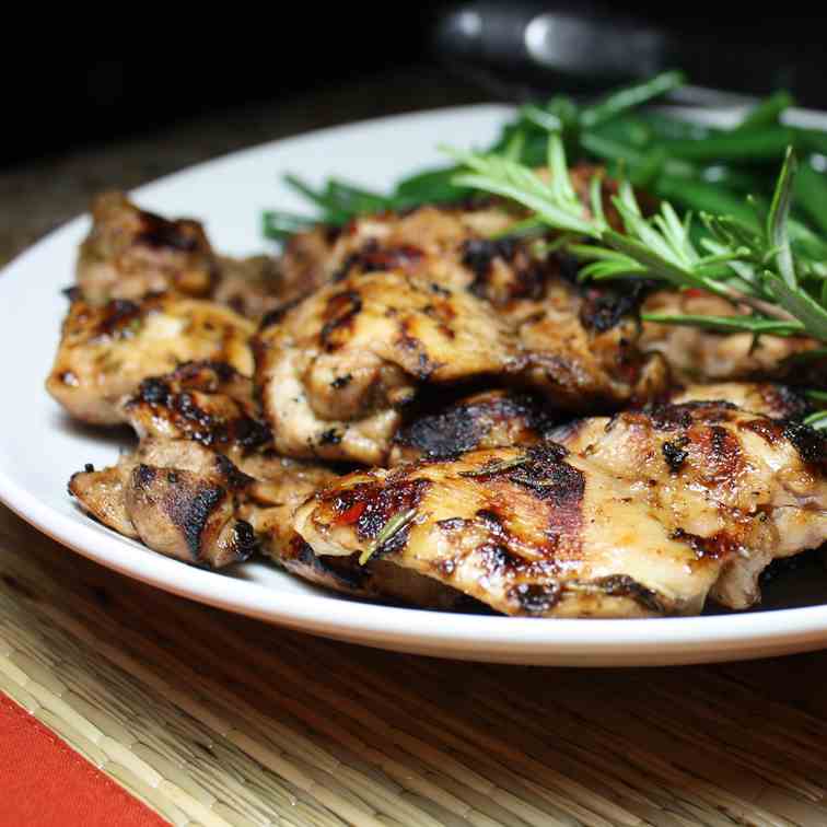 Lemon, Rosemary and Sage Grilled Chicken