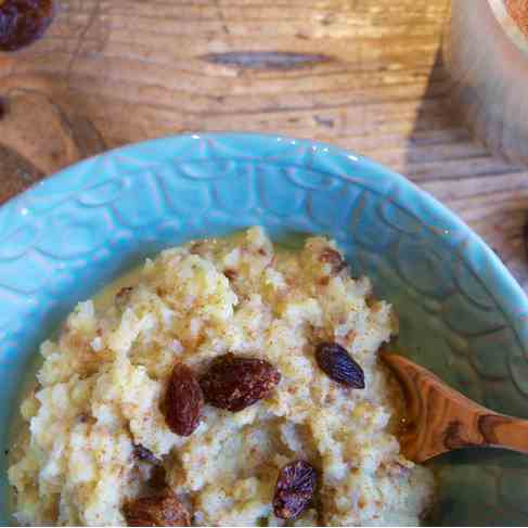 Cabbage and Raisin Mash