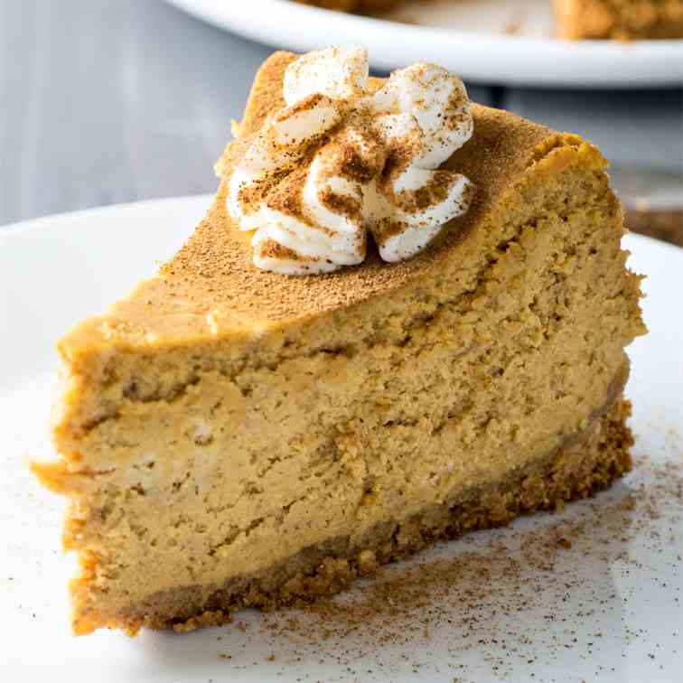 Classic Pumpkin Spice Cheesecake