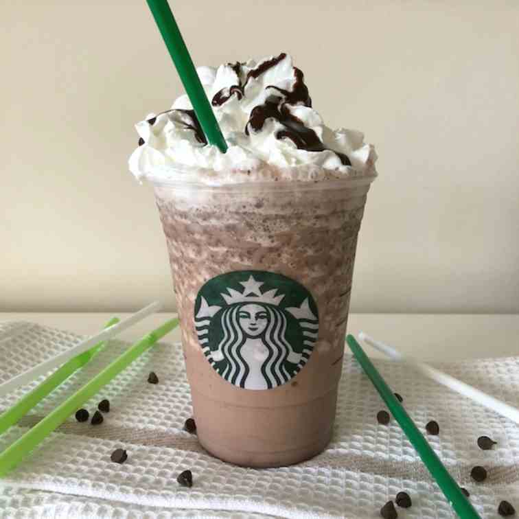 Copycat Double Chocolate Chip Frappuccino